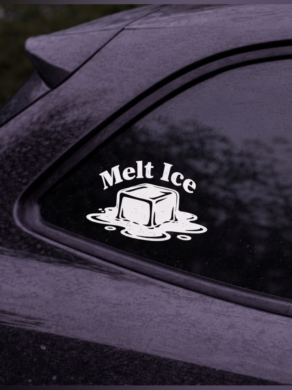 🔥5/$35🔥 Melt Ice White Vinyl Sticker